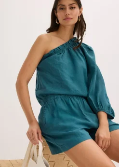 Short en lin mélangé