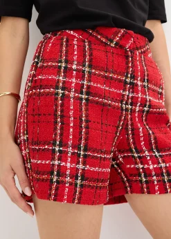 Short en maille bouclette