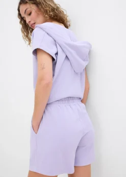 Short en molleton 100% coton