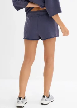 Short en molleton de coton mélangé