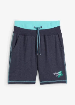 Short en molleton de coton mélangé