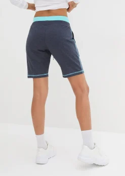 Short en molleton de coton mélangé