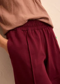 Short en molleton de coton mélangé