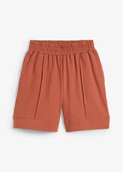 Short en molleton de coton mélangé