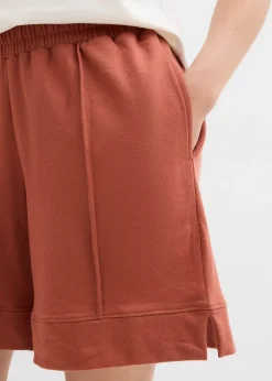 Short en molleton de coton mélangé