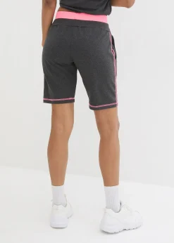 Short en molleton de coton mélangé