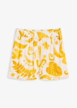 Short en viscose texturée