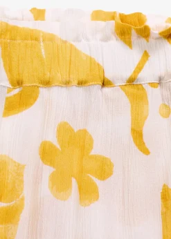 Short en viscose texturée