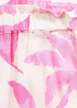 Short en viscose texturée