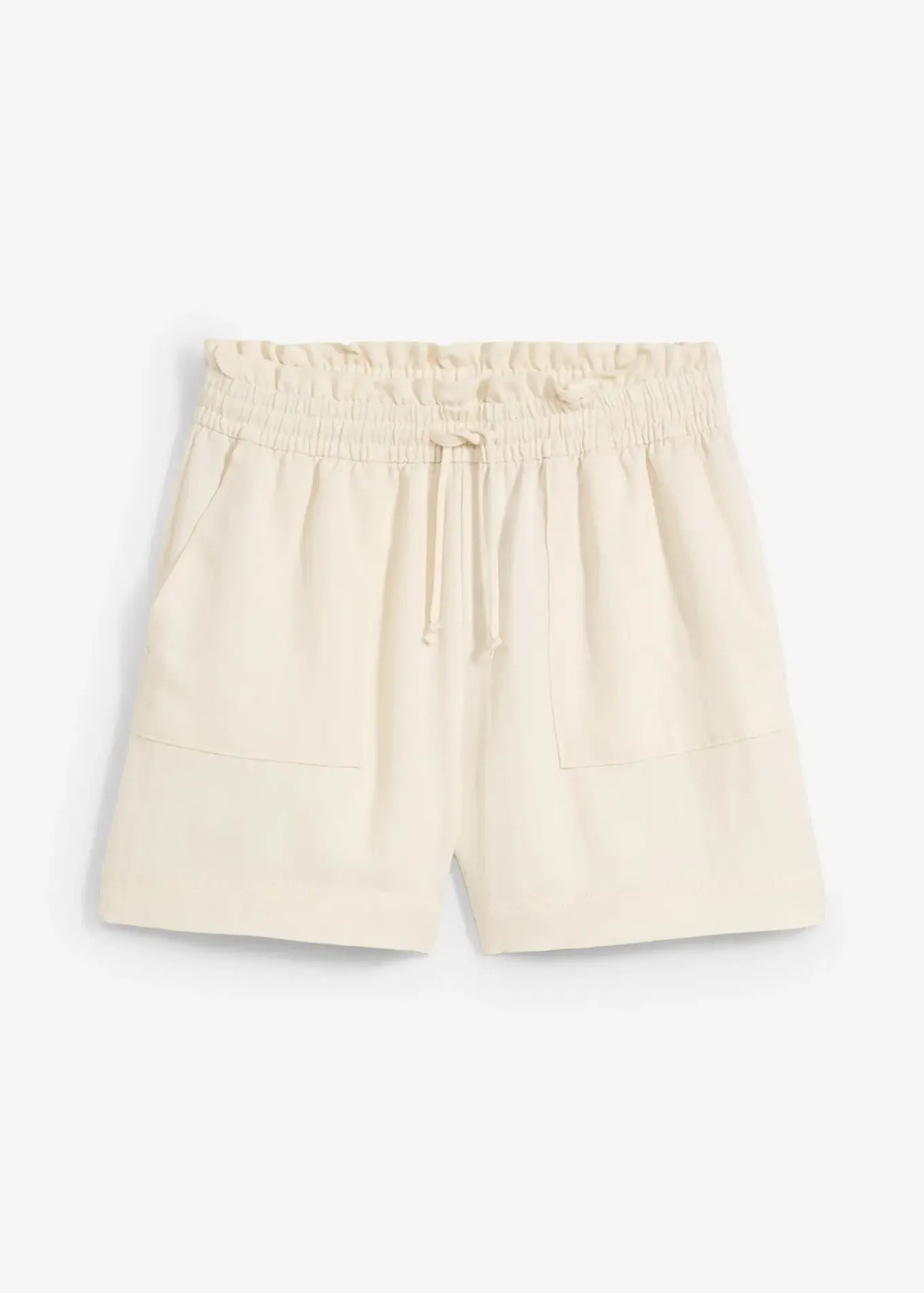 Short paper bag fluide en Lyocell mélangé