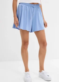 Short taille élastiquée esprit tennis