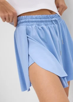 Short taille élastiquée esprit tennis