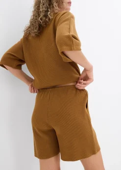 Short texturé 100% coton