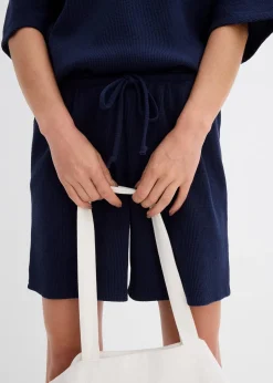 Short texturé 100% coton