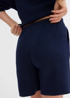 Short texturé 100% coton