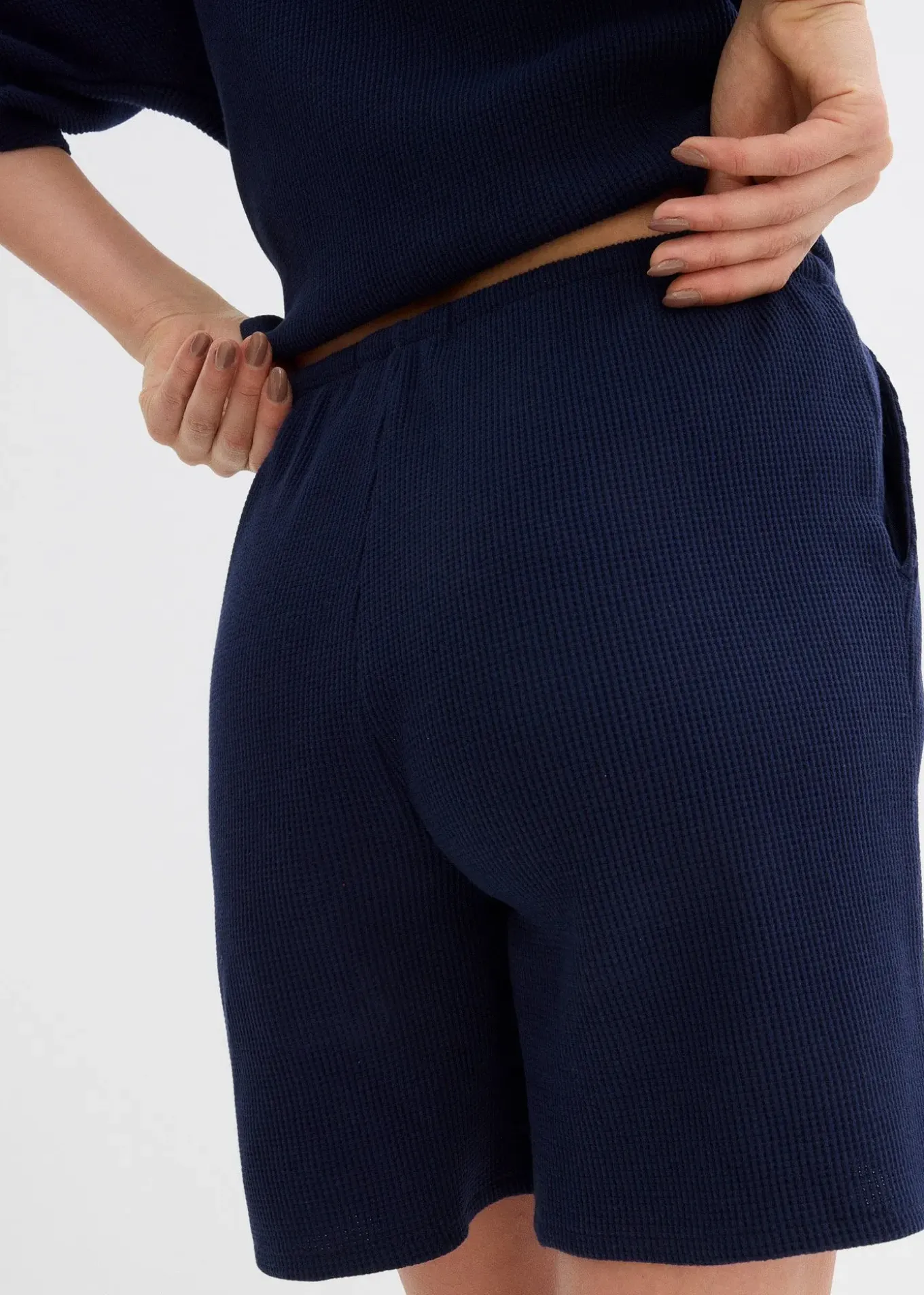 Short texturé 100% coton