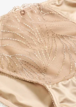 Slip avec broderies brillantes