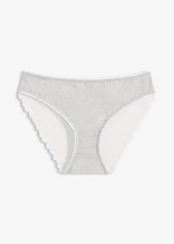 Slip coton et dentelle