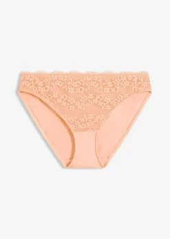 Slip en coton doux et dentelle