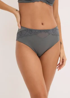 Slip maxi avec dentelle