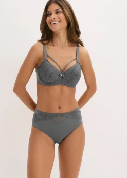 Slip maxi avec dentelle