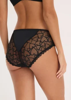 Slip maxi avec dentelle