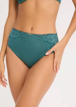 Slip Maxi avec dentelle