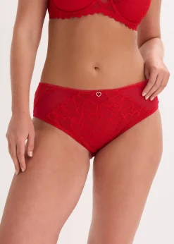 Slip maxi avec dentelle