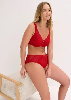 Slip maxi avec dentelle