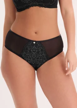 Slip maxi avec dentelle