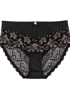 Slip maxi avec une délicate dentelle