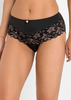 Slip maxi avec une délicate dentelle