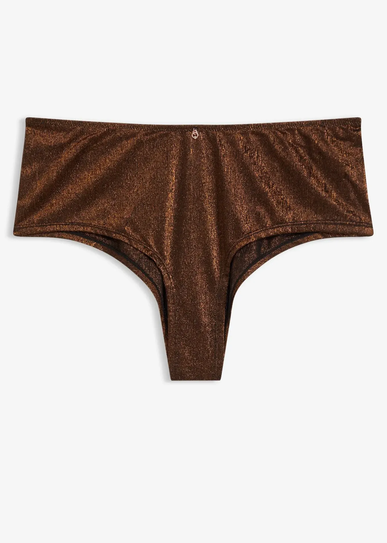 Slip Maxi brésilien en matière brillante