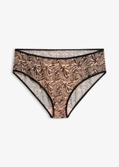 Slip maxi en mesh imprimé