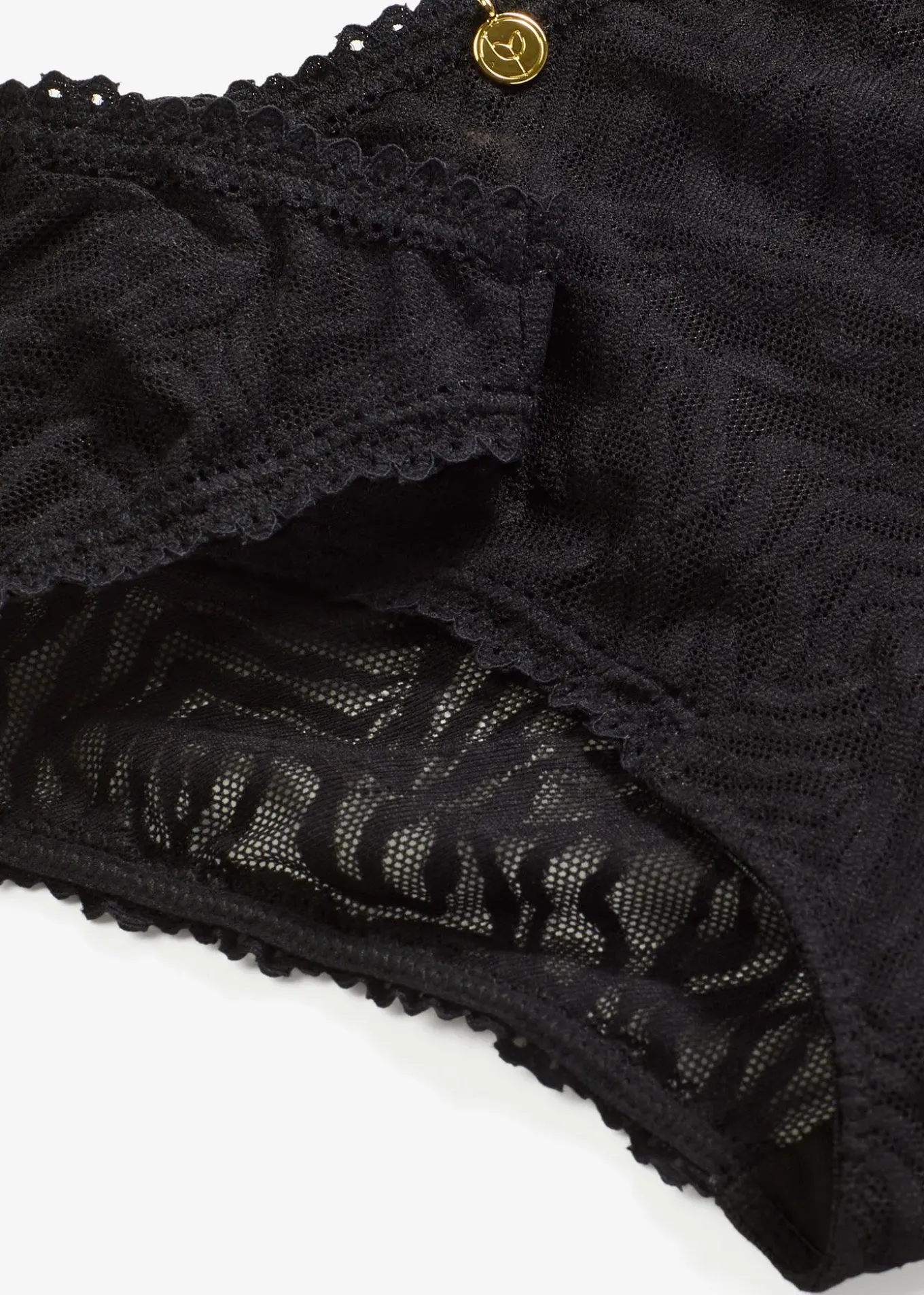 Slip mini en dentelle fine