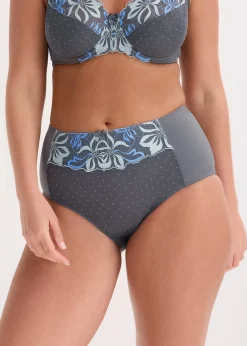 Slip modelant avec dentelle