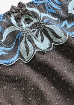 Slip modelant avec dentelle