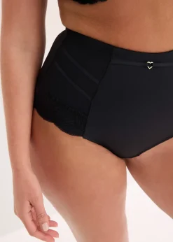 Slip sculptant avec dentelle, maintien modéré