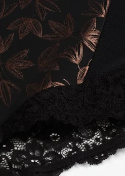 Slip sculptant taille haute, effet scintillant et maintien fort