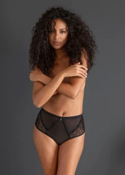 Slip taille haute ouvert