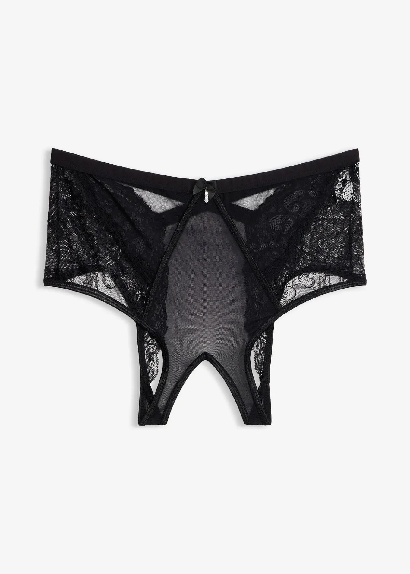 Slip taille haute ouvert