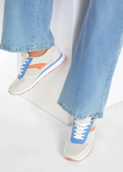 Sneakers à empiècement mesh