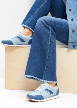 Sneakers à empiècement mesh