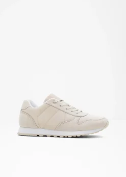 Sneakers à empiècement satin