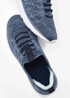 Sneakers à enfiler confortables en matière douce