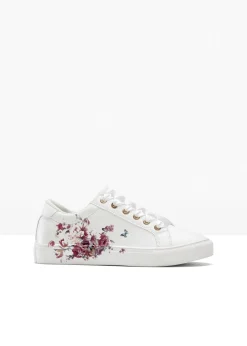Sneakers à imprimé floral