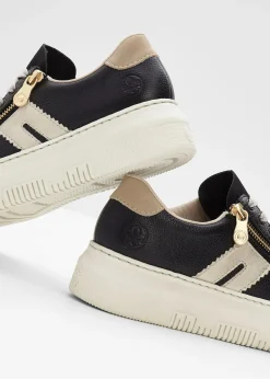 Sneakers à plateforme Rieker en cuir