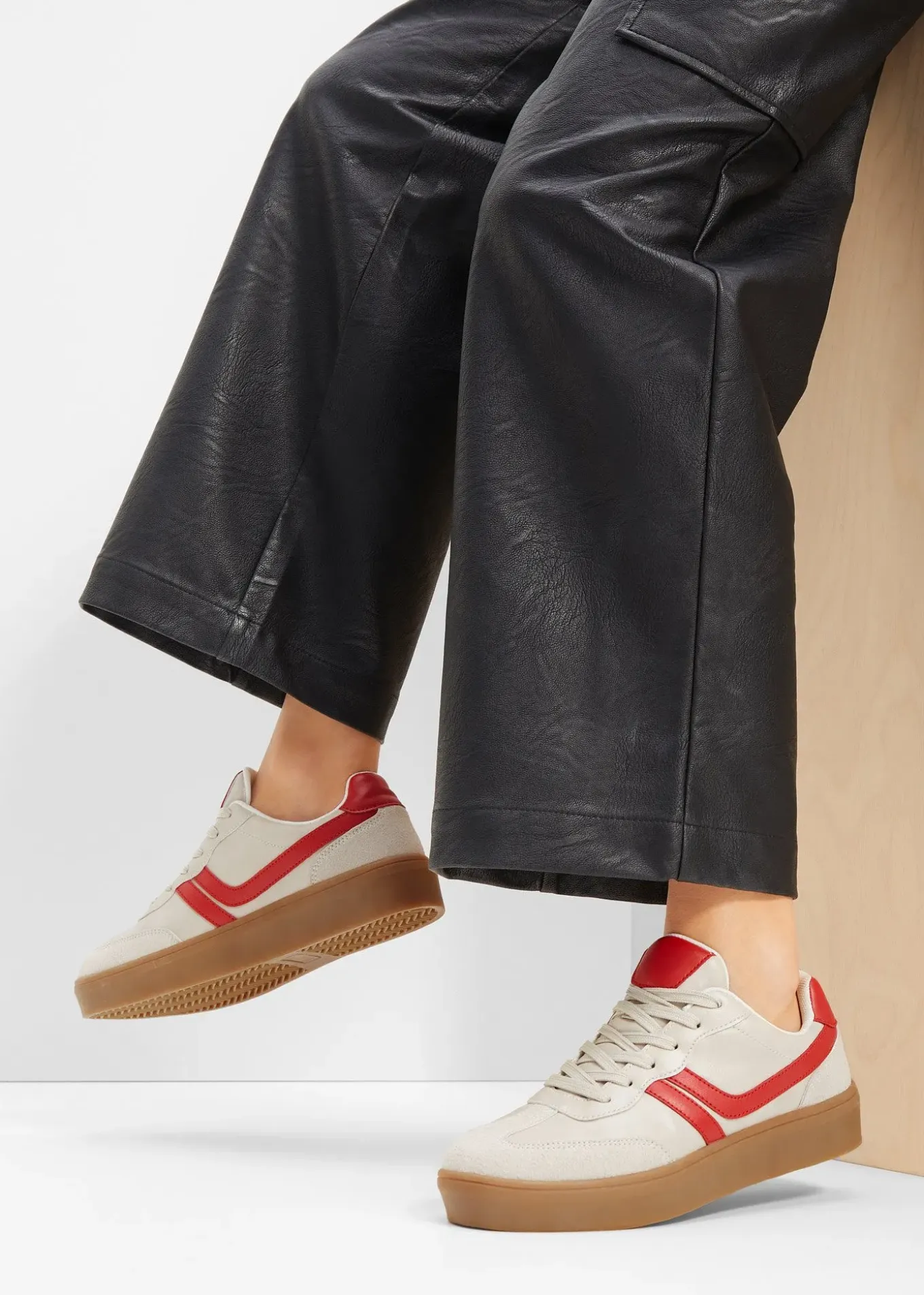 Sneakers à plateforme rétro