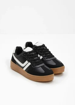 Sneakers à plateforme rétro