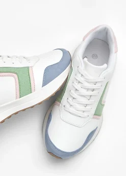 Sneakers à semelle crantée